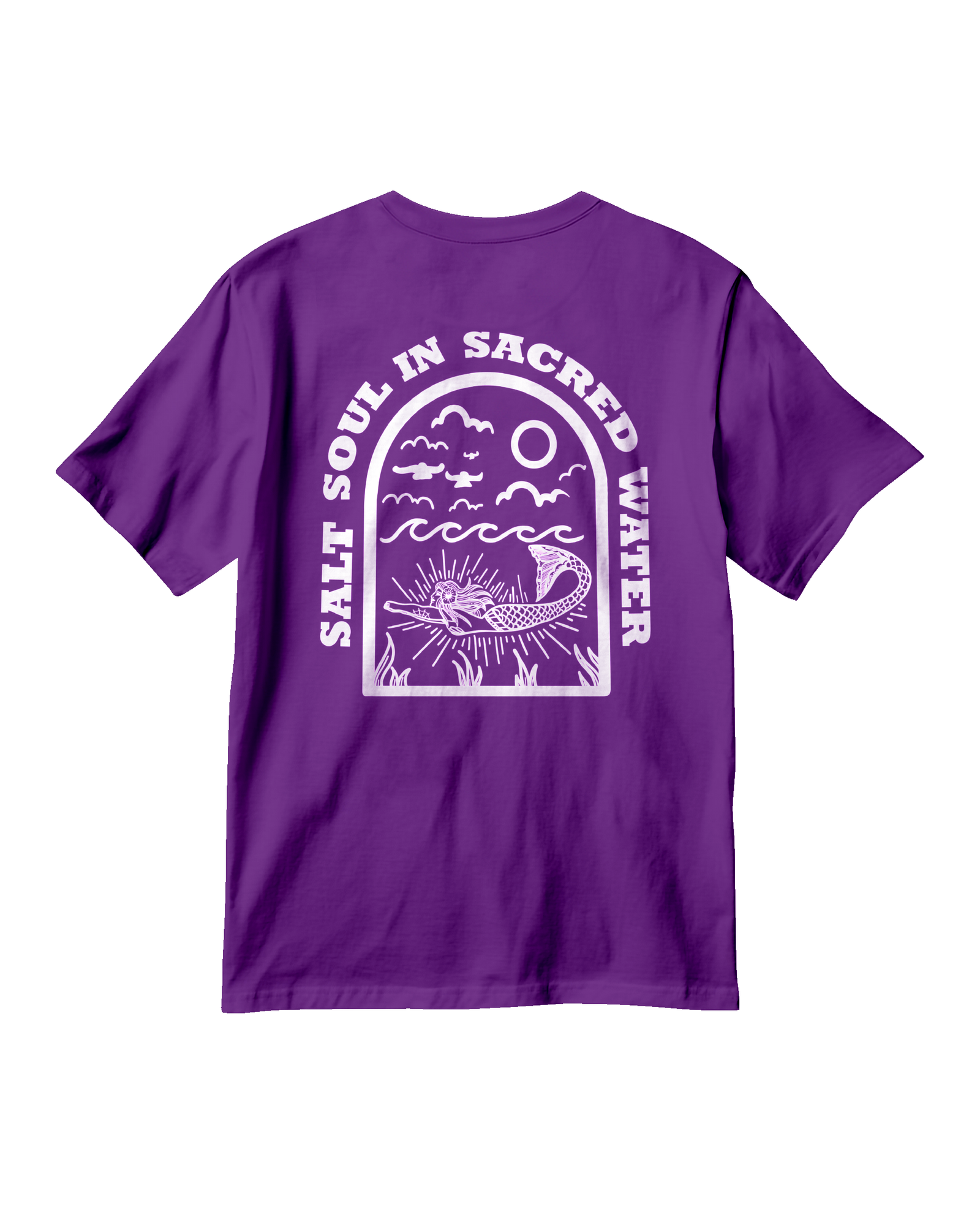 CAMISETA SALT SOUL IN SACRED WATER ROXA